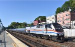 Southbound Amtrak Ethan Allen Train # 290 with Amtrak/NYSDOT P32AC-DM # 708 in the lead 